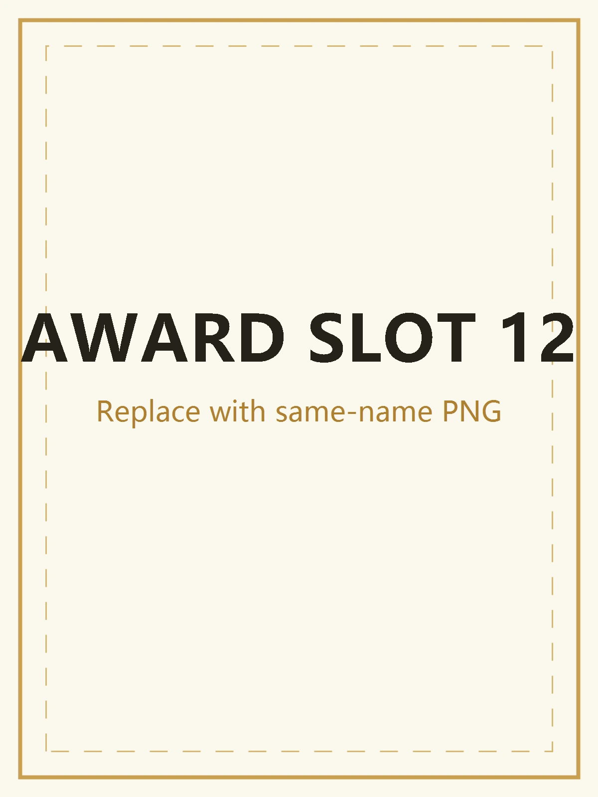 Award placeholder 12