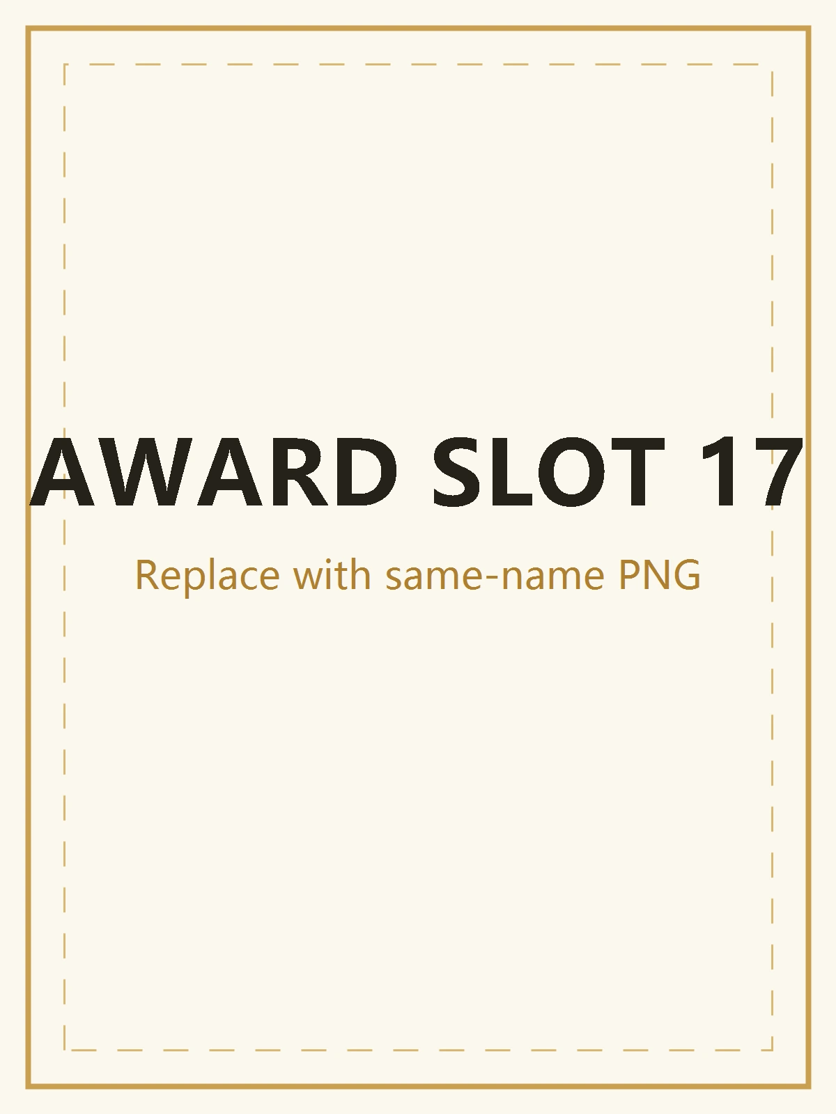 Award placeholder 17