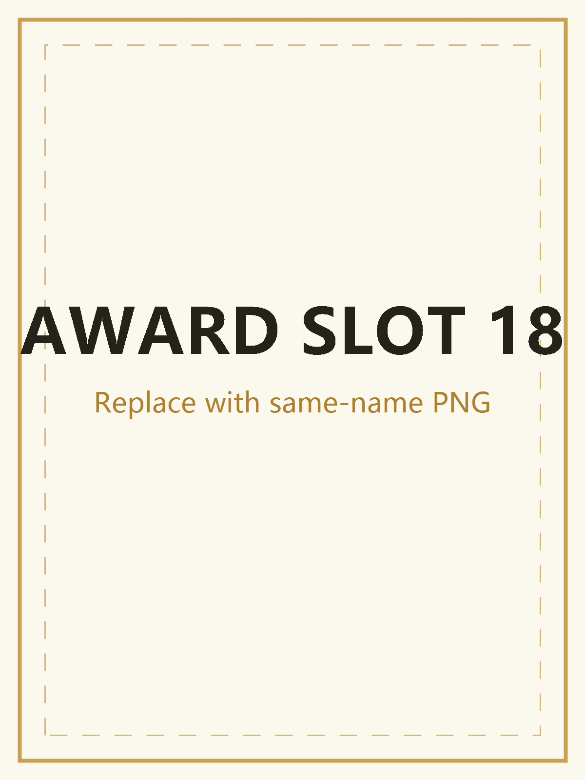 Award placeholder 18
